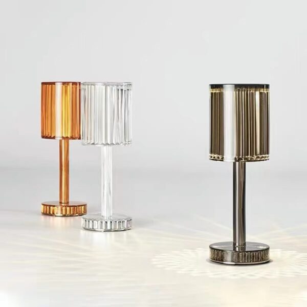 Diamond Crystal Lamp Bedroom Bedside Ambience Light Quiet Bar Table Atmosphere Light - Image 4