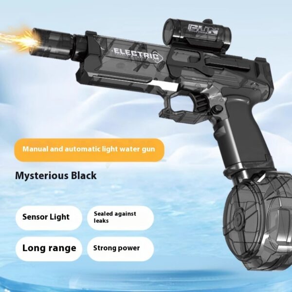 Fire Rat Electric Water Pistol Cool Light Full Automatic Water Spray Gun Summer Toy Sports Entertainment Children Gifts - Image 10