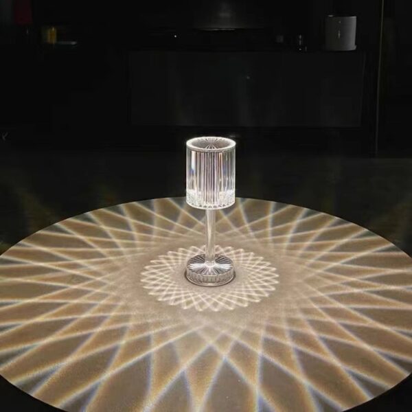 Diamond Crystal Lamp Bedroom Bedside Ambience Light Quiet Bar Table Atmosphere Light - Image 5