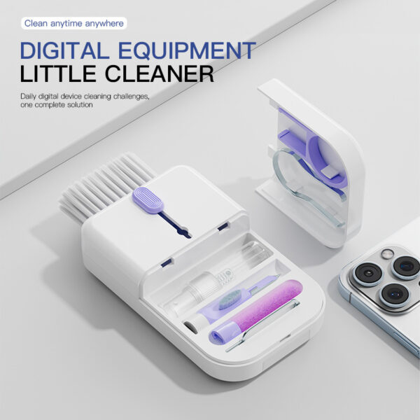 Portable 11 In 1 Multifunctional Cleaning Kit Computer Keyboard , Cleaner Phone Screen , Earphone - Image 4