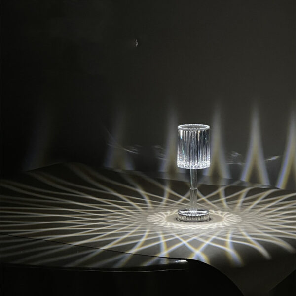 Diamond Crystal Lamp Bedroom Bedside Ambience Light Quiet Bar Table Atmosphere Light - Image 6