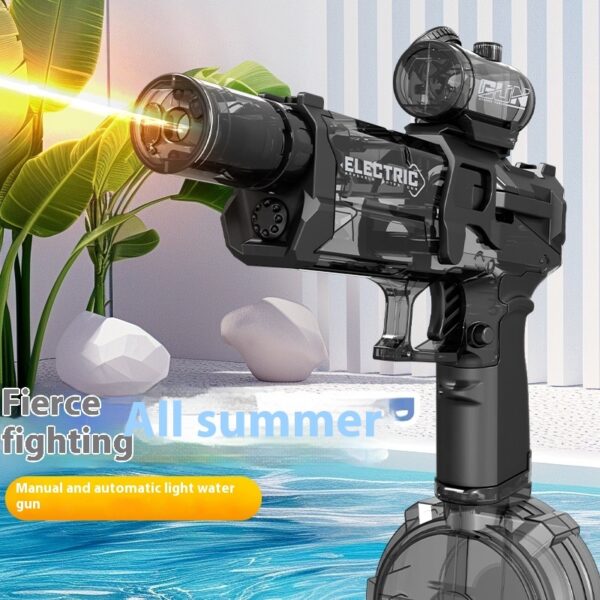 Fire Rat Electric Water Pistol Cool Light Full Automatic Water Spray Gun Summer Toy Sports Entertainment Children Gifts - Image 7